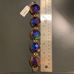 Kendra Scott Black Iridescent Cassie Bracelet